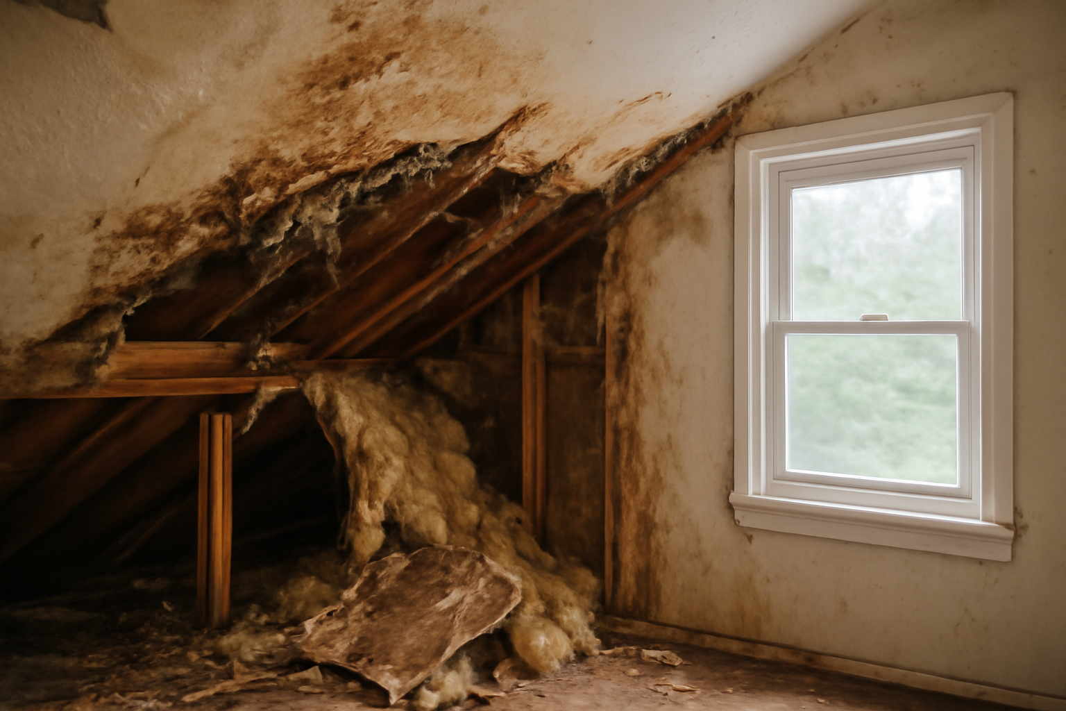 Attic Water Removal in Indiantown, FL