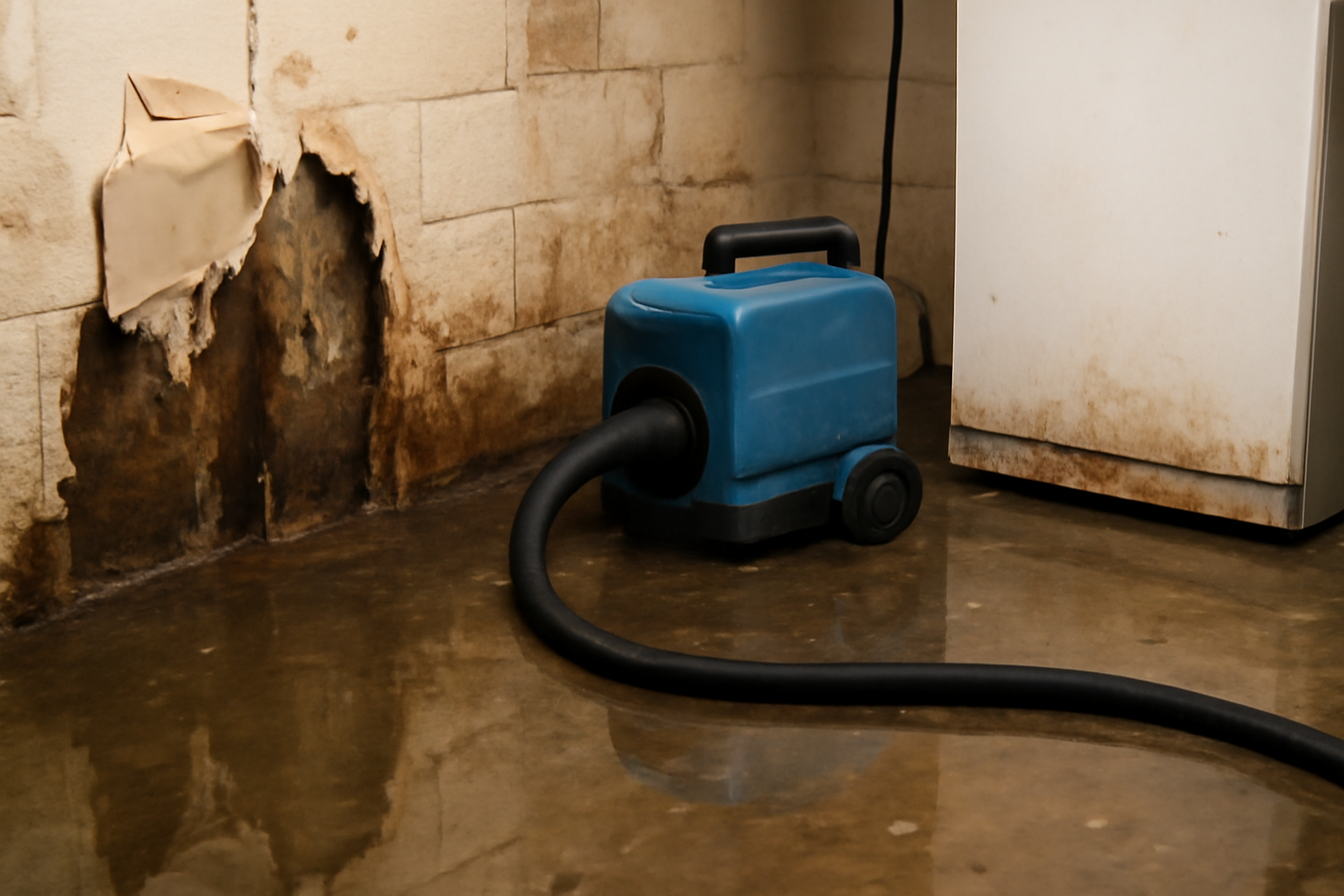 Basement Water Extraction in Cloud Lake, FL