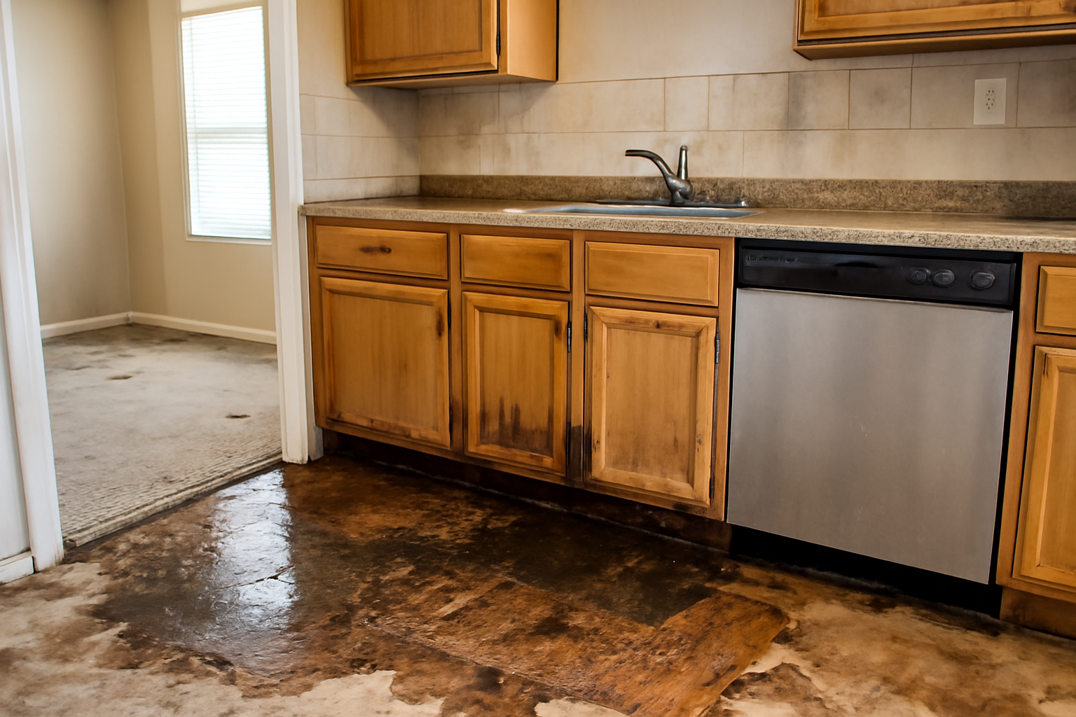 Kitchen Water Damage Restoration in Roseland, FL