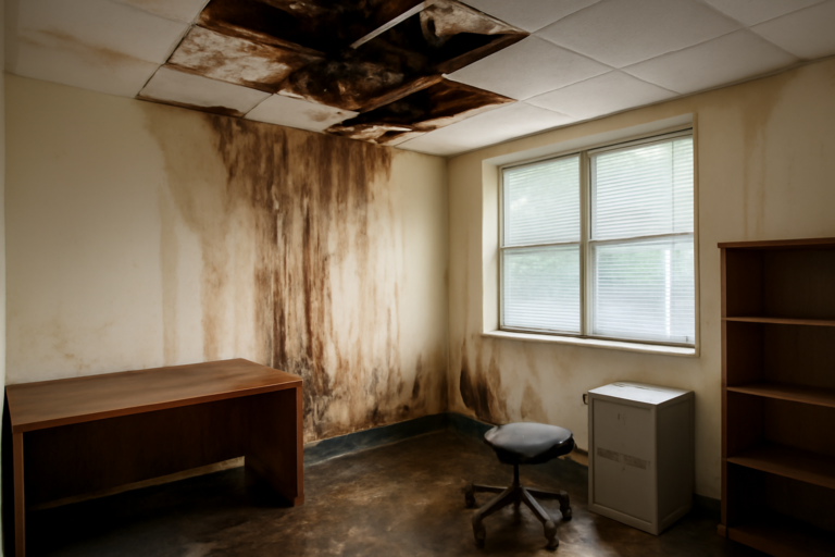 Office Building Water Damage Restoration