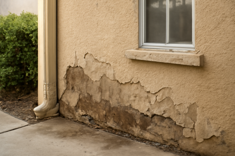 Stucco Water Damage Repair
