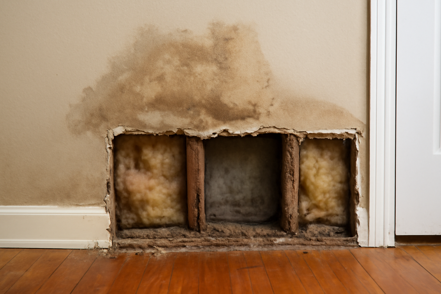 Wall Cavity Water Extraction in Hobe Sound, FL