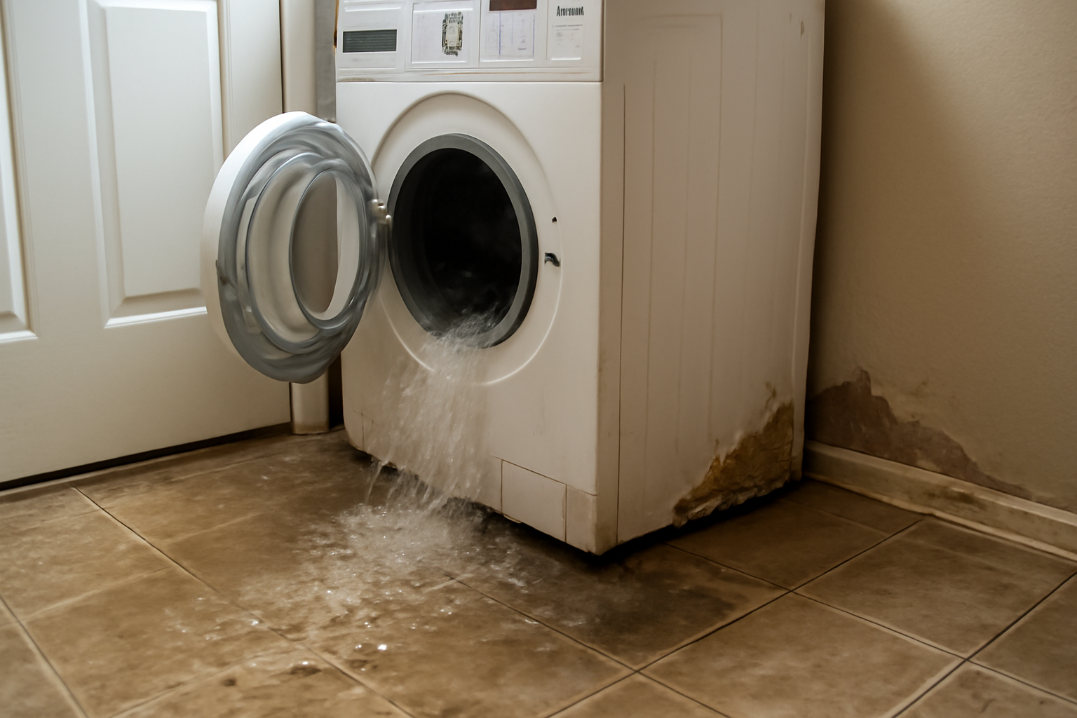 Washing Machine Overflow Water Removal in Hamptons at Boca Raton, FL